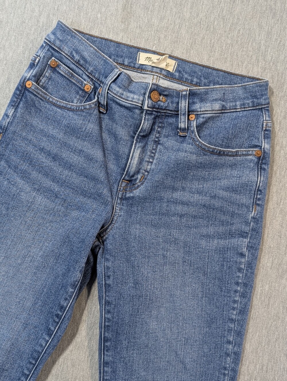 Madewell Mid-Rise Kick Out Jeans Women's 26 Medium Wash Blue